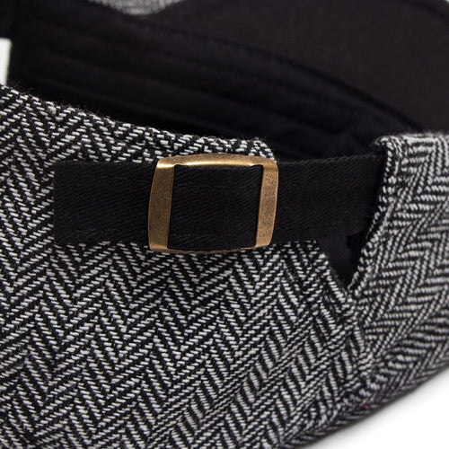 Herringbone Wool Driver Cap