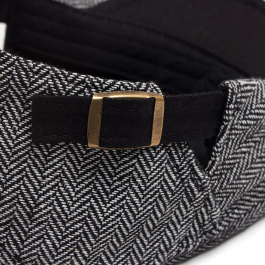 Herringbone Wool Driver Cap