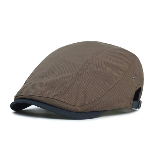 Pinstripe Cotton Cap