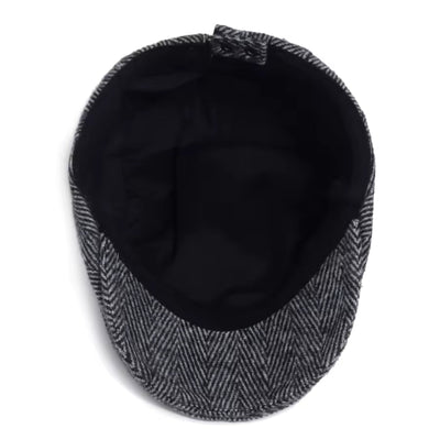 Herringbone Wool Cap